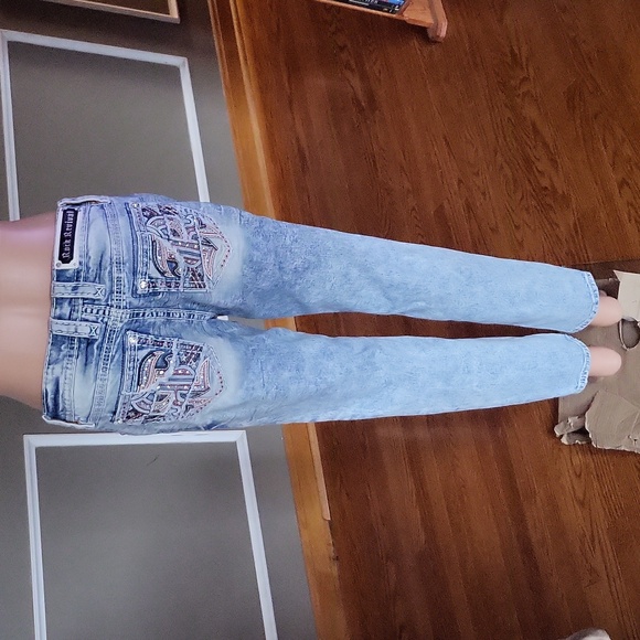 Rock Revival Eilish Mid Rise Ankle Skinny Jeans - Picture 3 of 12